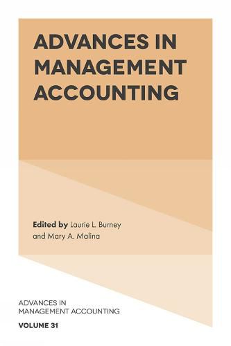 Cover image for Advances in Management Accounting