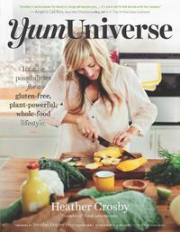 Cover image for YumUniverse: Infinite Possibilities for a Gluten-Free, Plant-Powerful, Whole-Food Lifestyle