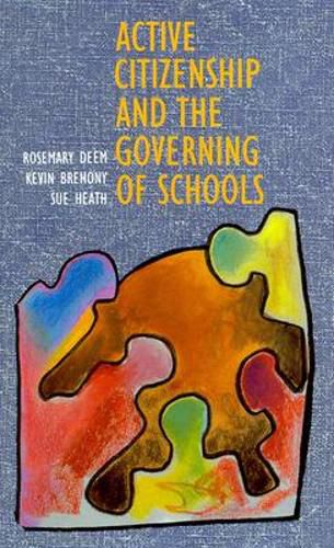 Cover image for Active Citizenship and the Governing of Schoolsaa