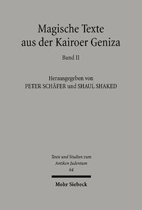 Cover image for Magische Texte aus der Kairoer Geniza: Band 2