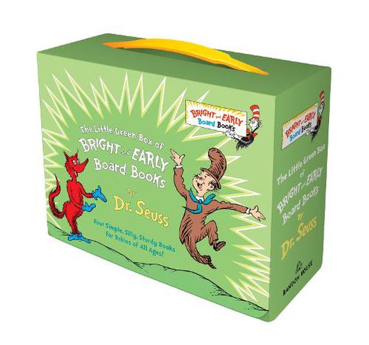 Little Green Box of Bright and Early Board Books: Fox in Socks; Mr. Brown Can Moo! Can You?; There's a Wocket in My Pocket!; Dr. Seuss's ABC