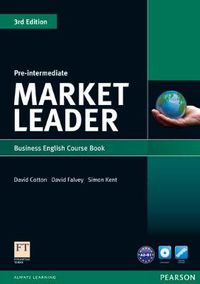 Cover image for Market Leader 3rd Edition Pre-Intermediate Coursebook & DVD-Rom Pack