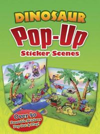 Cover image for Dinosaur PopUp Sticker Scenes