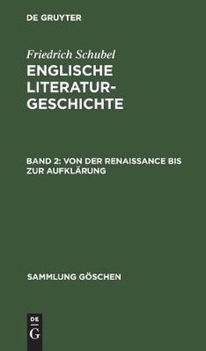 Cover image for Von Der Renaissance Bis Zur Aufklarung