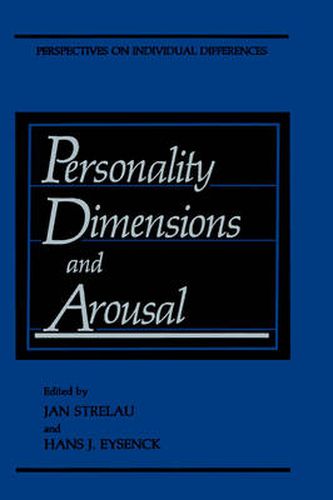 Cover image for Personality Dimensions and Arousal