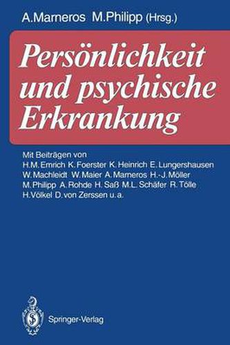 Personlichkeit und Psychische Erkrankung