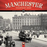 Cover image for Manchester Heritage Wall Calendar 2025 (Art Calendar)