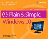 Cover image for Windows 10 Plain & Simple