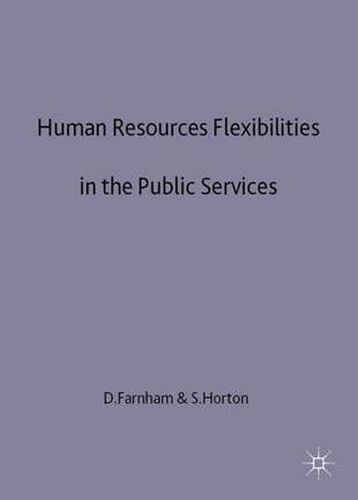 Human Resources Flexibilities in the Public Services: International Perspectives