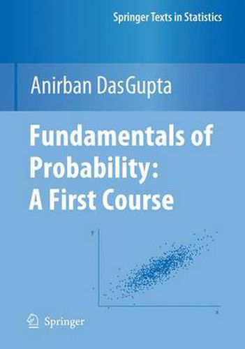 Cover image for Fundamentals of Probability: A First Course