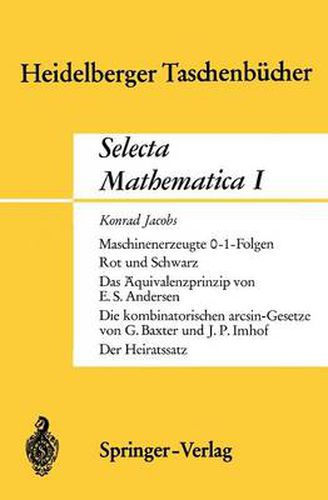 Selecta Mathematica I