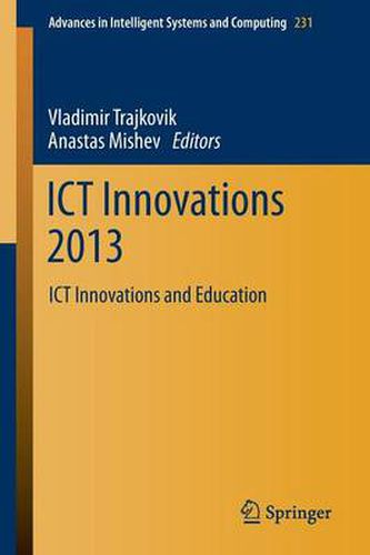 Cover image for ICT Innovations 2013: ICT Innovations and Education