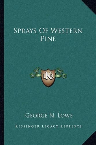 Sprays of Western Pine