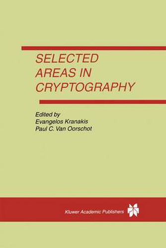 Cover image for Selected Areas in Cryptography