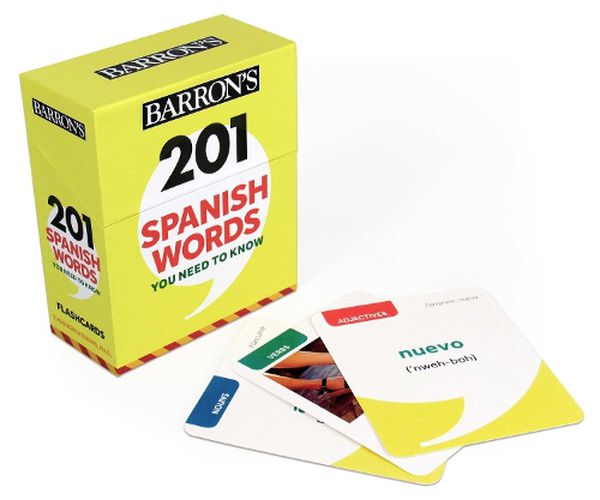 Cover image for 201 Spanish Words You Need to Know Flashcards
