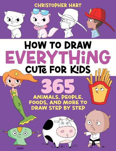 Cover image for How to Draw Everything Cute for Kids