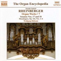 Cover image for Rheinberger Organ Works Vol 7