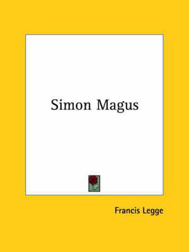 Cover image for Simon Magus