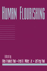 Cover image for Human Flourishing: Volume 16, Part 1