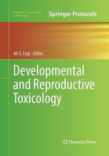 Cover image for Developmental and Reproductive Toxicology