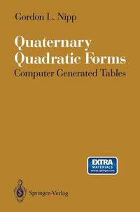 Cover image for Quaternary Quadratic Forms: Computer Generated Tables