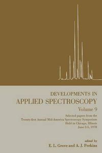 Cover image for Developments in Applied Spectroscopy