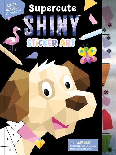 Cover image for Supercute Shiny Sticker Art