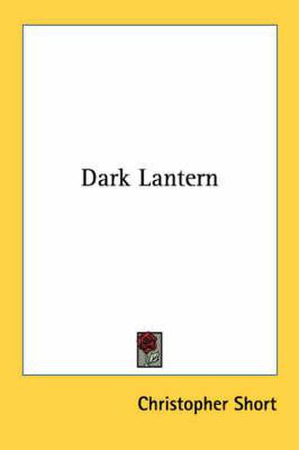 Cover image for Dark Lantern