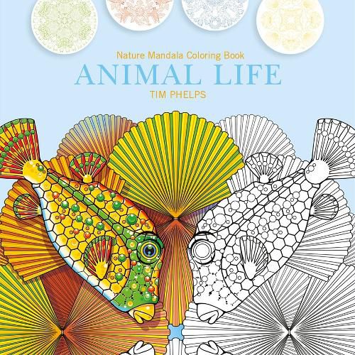 Cover image for Animal Life: Nature Mandala Coloring Book