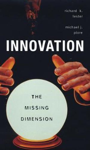 Cover image for Innovation-The Missing Dimension