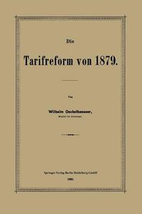 Cover image for Die Tarifreform Von 1879