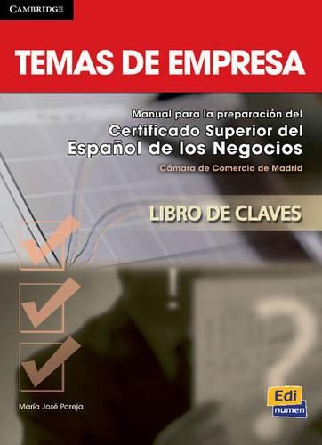 Cover image for Temas de empresa Answer Key