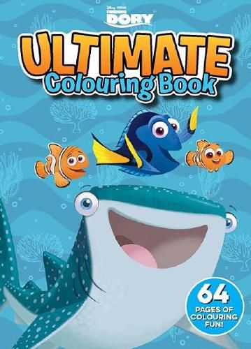 Cover image for Finding Dory: Ultimate Colouring Book (Disney-Pixar)