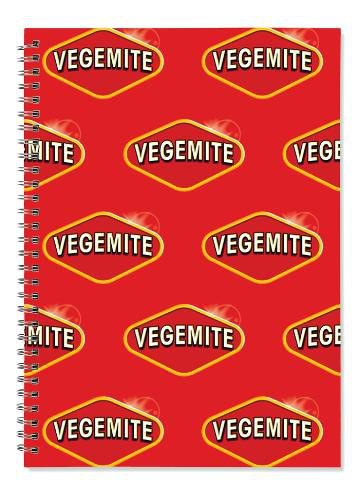 Vegemite(R) A4 Spiral Notepad