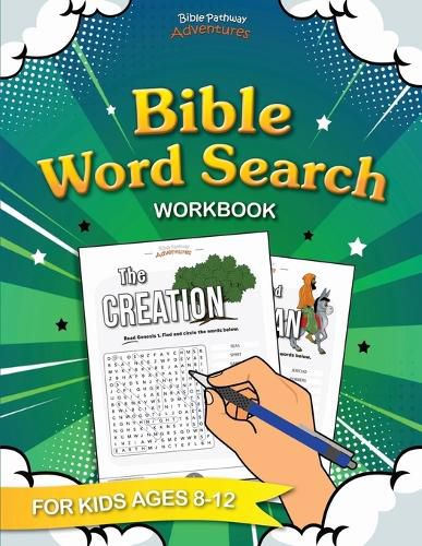 Cover image for 100 Bible Word Search Activity Book