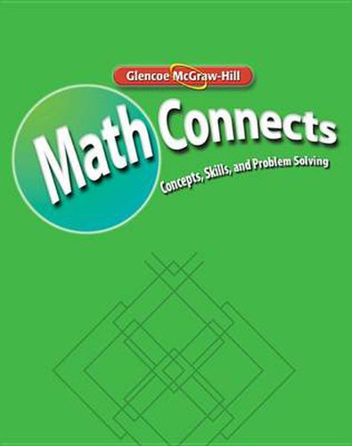 Cover image for Math Connects: Concepts, Skills, and Problem Solving, Course 3, Spanish Word Problem Practice Workbook