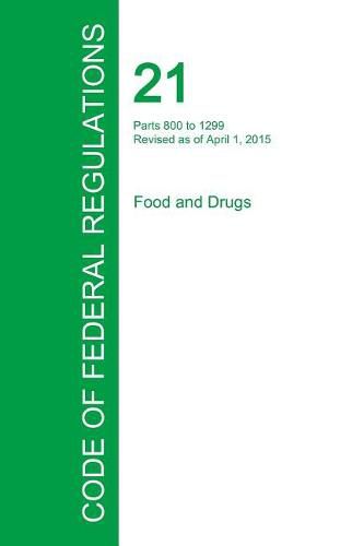 Cover image for Code of Federal Regulations Title 21, Volume 8, April 1, 2015