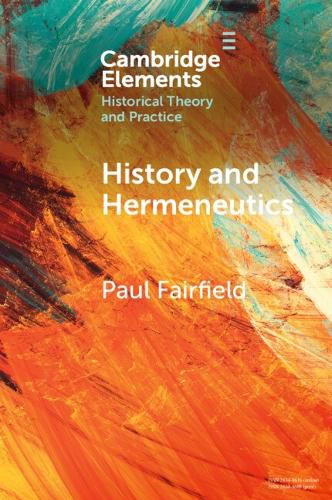 Cover image for History and Hermeneutics