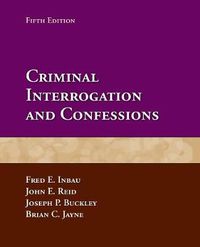 Cover image for Criminal Interrogation And Confessions