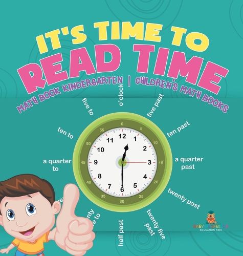 Cover image for It's Time to Read Time - Math Book Kindergarten Children's Math Books