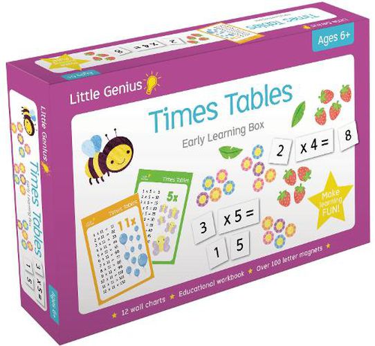 Cover image for Little Genius Early Learning Box: Times Tables