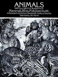 Cover image for Animals: 1,419 Copyright-Free Illustrations of Mammals, Birds, Fish, Insects, etc