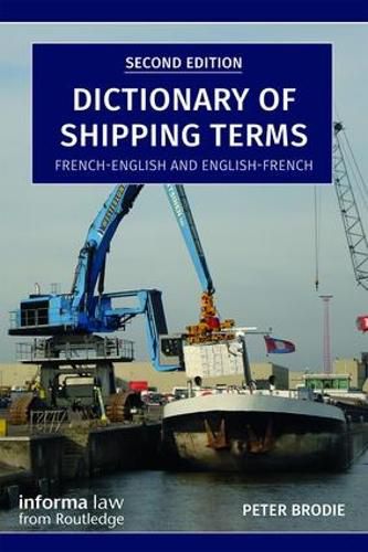 Cover image for Dictionary of Shipping Terms: French-English and English-French