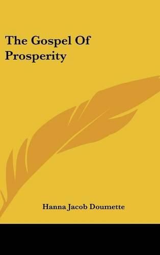 Cover image for The Gospel of Prosperity