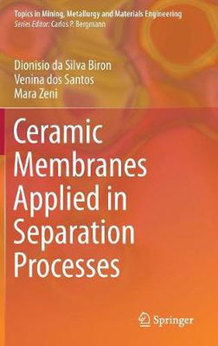 Cover image for Ceramic Membranes Applied in Separation Processes