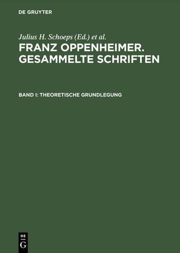 Cover image for Gesammelte Schriften Schriften Zur Demokratie Und Sozialen Marktwirtschaft V 1