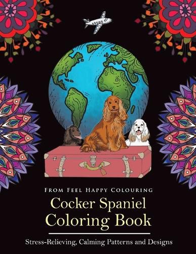 Cover image for Cocker Spaniel Coloring Book