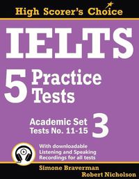 Cover image for IELTS 5 Practice Tests: Tests 11-15