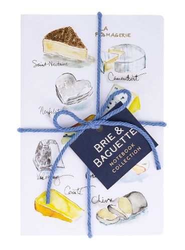 Cover image for Brie & Baguette Notebook Collection