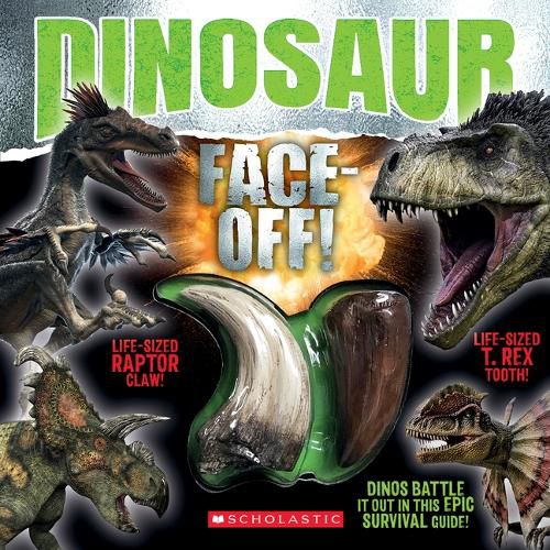 Cover image for Dinosaur Face-Off!